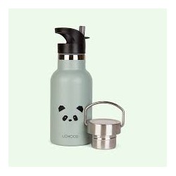 LIEWOOD Anker Water Bottle Panda / Light Grey